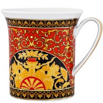 베르사체 메두사 핸들 머그컵, 혼합색상, 1개