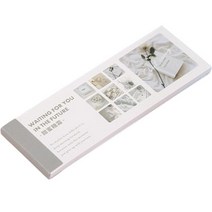 올리브파티 감성 풍경 다꾸 스티커북 30p, 화이트, 1세트