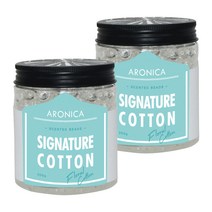 아로니카 센티드 비즈 방향제 본품, 200g, 2개, 시그니처코튼