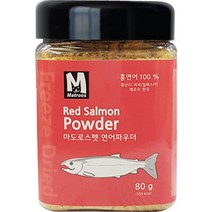 마도로스펫 반려동물 연어 파우더, 80g, 1팩