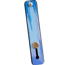 휴대폰 뒷면 핑거 스트랩, 01 블루, 1개