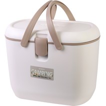 코멕스 캠핑 아이스박스, 오프화이트, 14L
