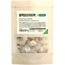 자연지인 블랙 보리차 티백 주전자용, 10g, 40개입, 1개