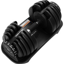 트라히어 무게조절 홈트 아령 24kg JN24, 1개