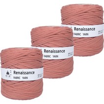 yarna 르네상스 패브릭얀 뜨개실 500g, 41 인디핑크, 3개