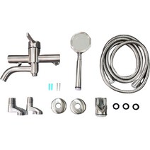 지리드 고치고 SUS304 고급 스텐 회전 샤워기 수전세트 ZD-2020, 1세트