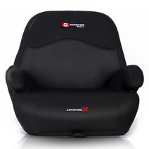 에어보스 록키아이 ISOFIX 주니어 부스터 카시트, 시크 블랙