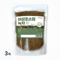 백장생 어성초소엽녹차환, 300g, 3개