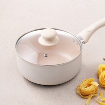 탐사 IH인덕션 편수 냄비, 18cm, 크림화이트, 1개