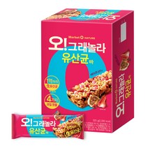 오리온 오 그래놀라 유산균바 15p, 525g, 1개