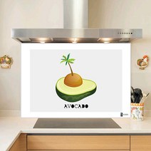 키센주방아트보드 아보카도 타일 895 x 680 mm, 그레이, 1개