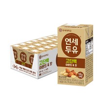 연세두유 고단백 아몬드 & 잣 두유, 190ml, 96개