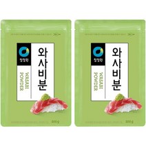 청정원 와사비분, 200g, 2개