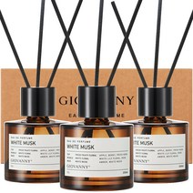 지오바니 루이 디퓨저 200ml x 3p, 화이트머스크