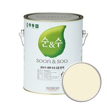 노루페인트 순앤수 KS 2급 벽지 벽면용 수성페인트 4L, 베이지01 NR7077, 1개