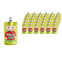 아람농장 학교로간 사과 100ml, 40개, 사과맛