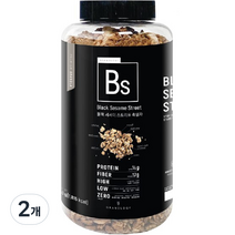 그라놀로지 블랙 세서미 스트리트 흑임자, 440g, 2개