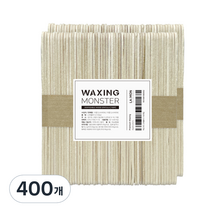 왁싱몬스터 우드 스파츌라 S, 400개