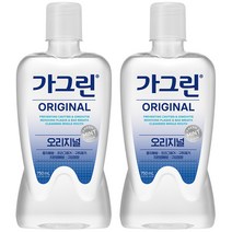 가그린 오리지널 구강청결제, 2개, 750ml