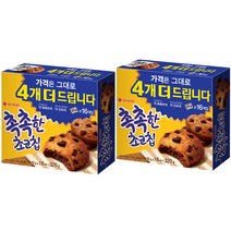 오리온 촉촉한 초코칩 쿠키, 320g, 2개