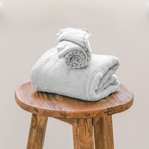 더페피 뽀송뽀송 펫타월 2종 세트, 애쉬그레이