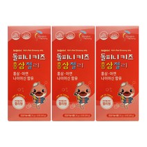 돌피니 키즈 홍삼 젤리, 200g, 3개