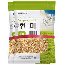 건강한밥상 2022년산 햇곡 국산 현미, 4kg, 2개