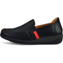 유세븐 여성용 가죽 컴포트 미끄럼방지 로퍼 DM3004