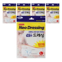 네오메디제약 드레싱 멸균거즈밴드 백색 4p, 5개