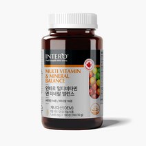 인테로 종합 멀티비타민 미네랄, 180정, 1개