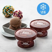 하림펫푸드 더리얼 강아지 아이스크림 (냉동), 아임낫초코, 2개