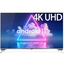 [스마트tv스탠드] 프리즘 안드로이드11 4K UHD google android TV, 109.22cm(43인치), A4311, 스탠드형, 자가설치
