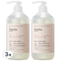 제이멜라 인 프랑스 스파클링 로제 바디워시 플로럴향, 1000ml, 6개