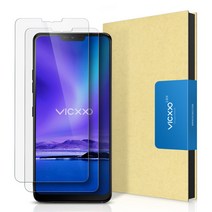 빅쏘 2.5CX 강화유리 휴대폰 액정보호필름 2매, 1세트