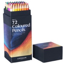 [미술용프리즈마색연필200] 퍼플빈 전문가용 고급 색연필, 72색, 1개