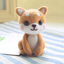 아트조이 DIY 양모펠트 세트, 시바견