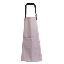 키친어썸 방수앞치마 스트라이프, 핑크, 1개