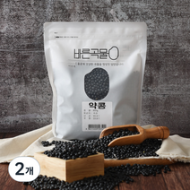 바른곡물 국산 약콩, 2개, 800g
