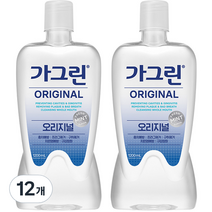 가그린 오리지널 구강청결제, 1200ml, 12개