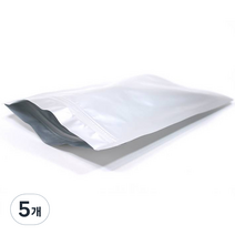 은박봉투 지퍼형 13 x 20 cm, 중(M), 100개입, 5개