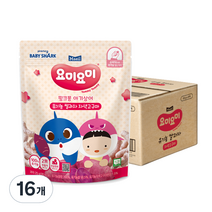 요미요미 유기농 쌀과자 25g, 자색고구마, 16개