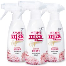 피죤 스프레이 시그니처 섬유탈취제 플라워 페스티벌향 본품, 490ml, 3개