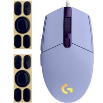 로지텍 G102 2세대 LIGHTSYNC 게이밍 유선 마우스 MU0054 + 마우스 피트 2p, 라일락(마우스)