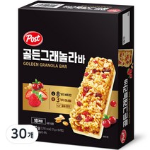 포스트 골든 그래놀라 밀크바, 270g, 30개