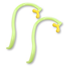 어깨 포인트 핏 안마기, 그린 + 옐로우, 2개