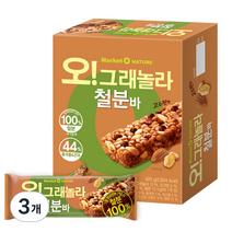 오 그래놀라 철분바 12p, 420g, 3개