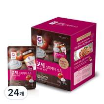 청정원 로제 스파게티소스, 170g, 24개