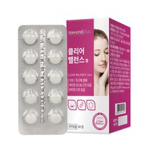 내츄럴플러스 클리어 밸런스 60정, 1개