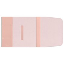 소이믹스 러브썸 가죽 북커버 + 북마크 세트 멀티 M, 인디핑크, 1세트