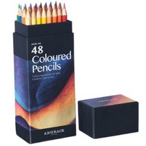 [스테들러전문가용색연필60색] 퍼플빈 전문가용 고급 색연필, 48색, 1개
